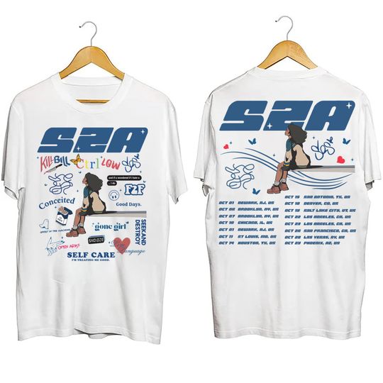 Discover Vintage SZA Shirt, World Music Tour Shirt
