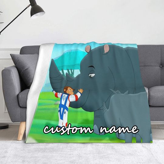 Discover Curious George Monkey Blanket, Home Decor