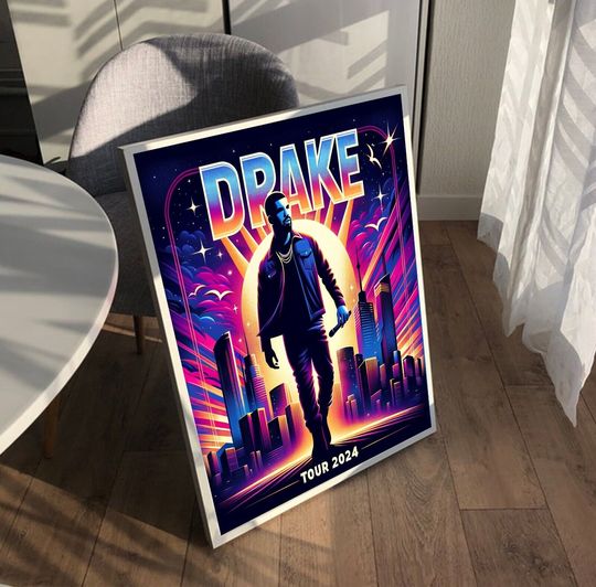 Discover Drake Tour 2024 Poster