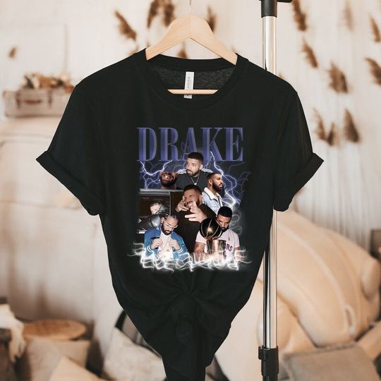 Discover Vintage Drake 90's Shirt, Drake Albums T Shirt