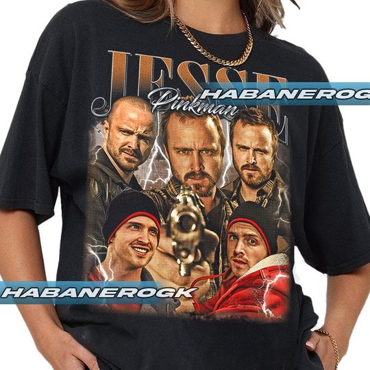 Discover Limited Jesse Pinkman Vintage T-Shirt, Gift For Women