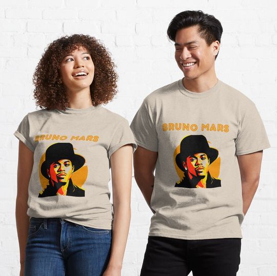 Discover Bruno Mars Classic T-Shirt - Iconic Music Tee