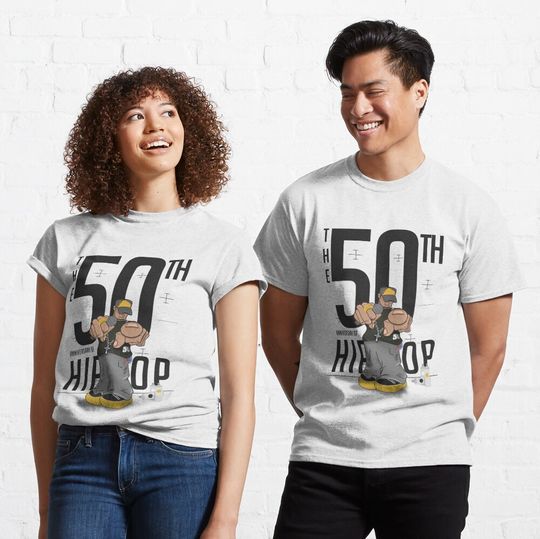 Discover Wear the Past, Feel the Present: Hip-Hop at 50 Classic T-Shirt