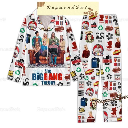 Discover The Big Bang Theory Pajamas Set, Big Bang Theory Pajamas Pants