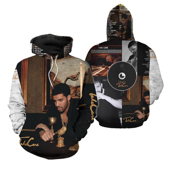 Discover Drake Take Care Album Graphic Hoodie