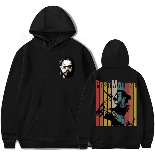 Discover Vintage Post Malone Hoodie - Iconic Style for Music Lovers