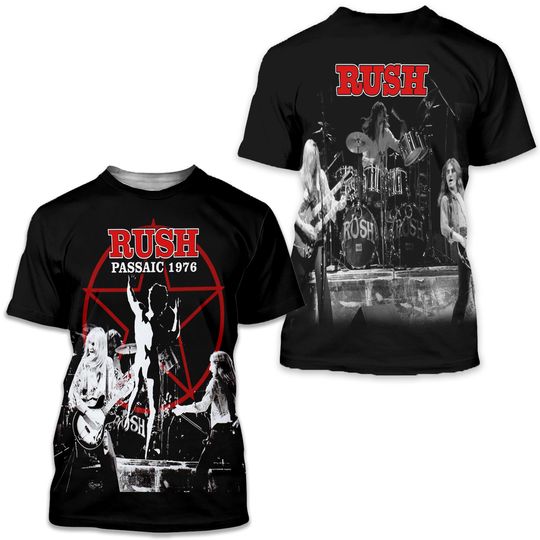 Discover Rush Shirt, Rush Band T-Shirt