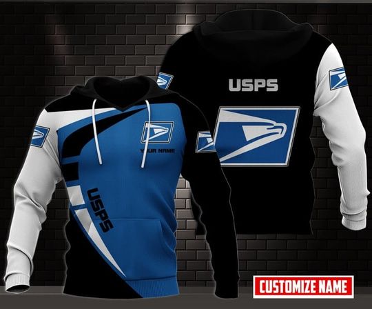 Discover Personalized Name Proud Postal Worker 3D All Over Printed Hoodie