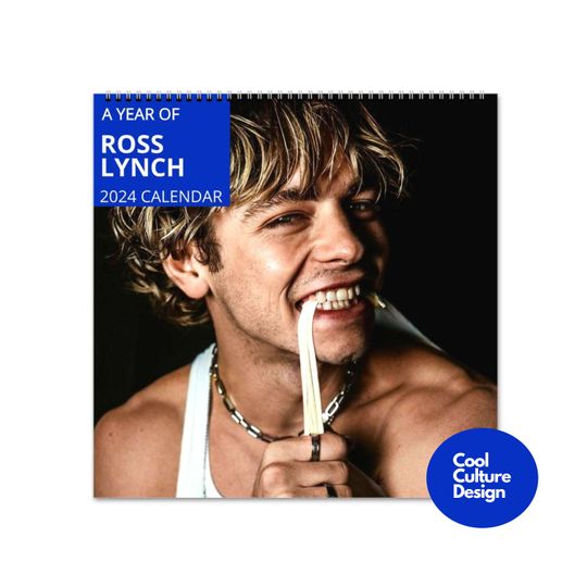 Discover Ross Lynch Calendar Vol.1 - 2024 Calendar, Wall Calendar 2024