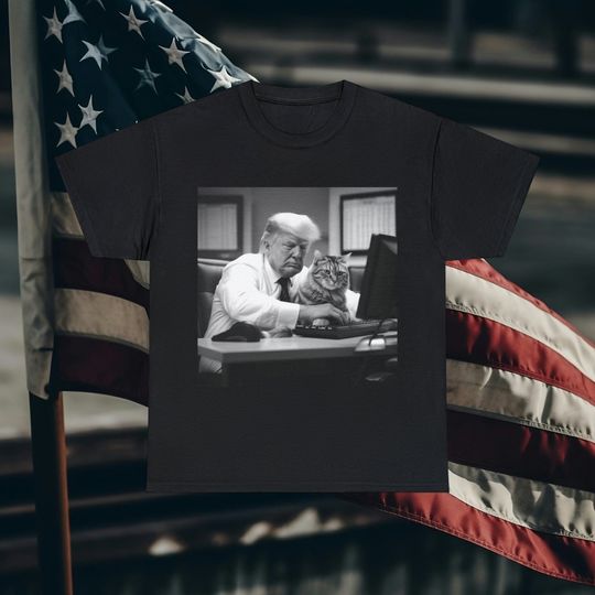 Discover Donald Trump and Cat T-Shirt - 2024 Edition