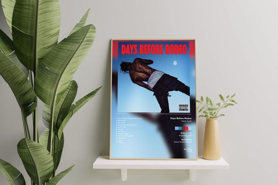 Discover Travis Days Before Rodeo Album Poster