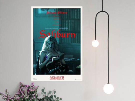 Discover Saltburn Movie Poster 2023 Film - Canvas prints Poster Gift -  Room Decor Wall Art