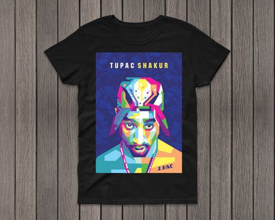 Discover Tupac Shakur 90s Vintage Bootleg Style T-Shirt, Tupac Shakur Shirt