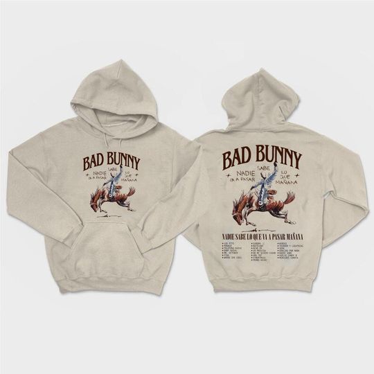 Discover Nadie sabe lo que va a pasar manana tshirt, Bad Bunny