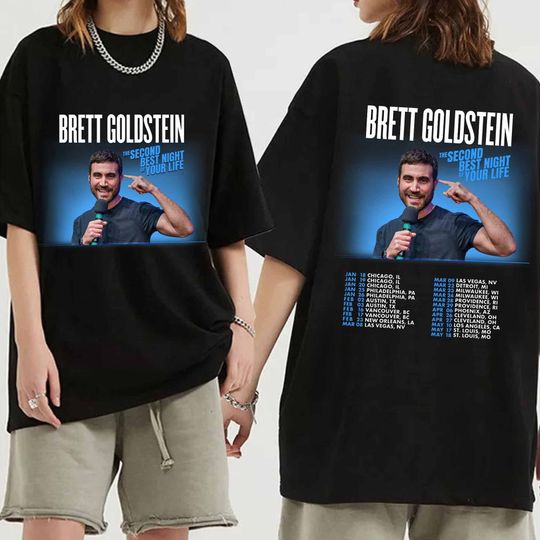 Discover Brett Goldstein 2024 Tour Shirt, Brett Goldstein Fan Shirt