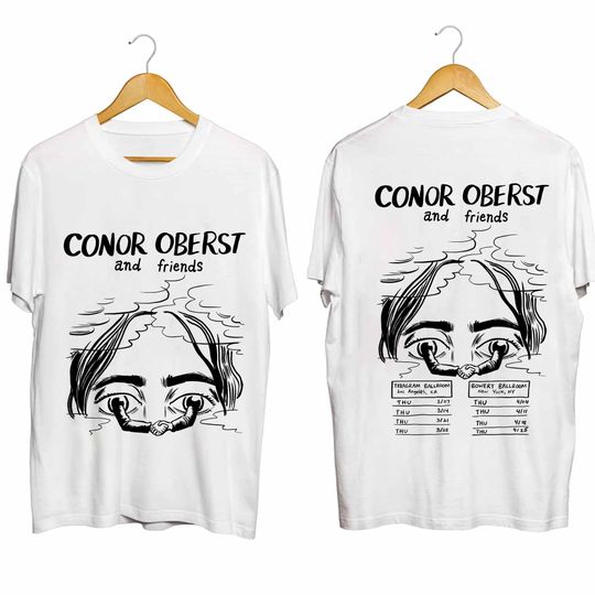 Discover Conor Oberst - Conor Oberst and Friends 2024 Tour Shirt