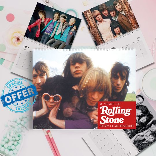 Discover The Rolling Wall Calendar 2024, 2024 Stones Desk Calendar
