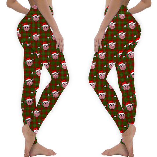 Discover christmas pig Leggings