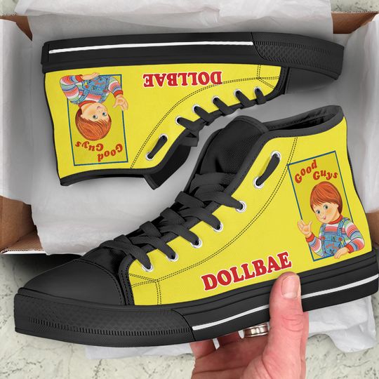 Discover Halloween Good Guys Chucky Shoes, Childs Play Shoes, Halloween Sneaker