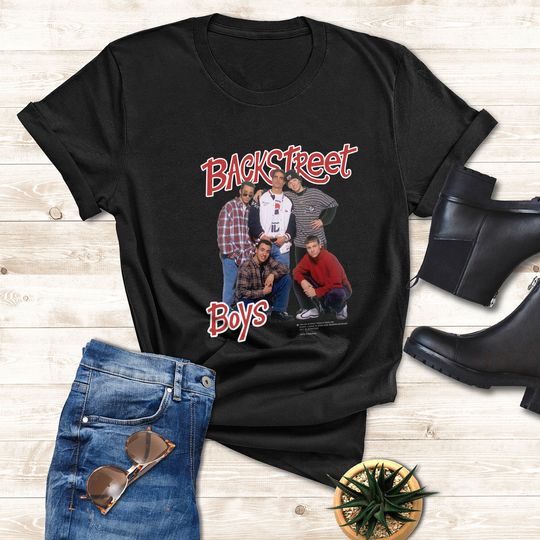 Discover Rare 1996 Backstreet Boys Band Shirt