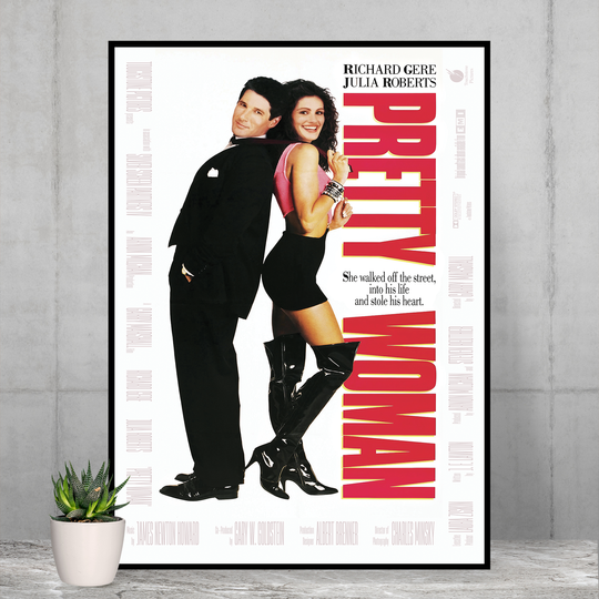 Discover 1990 Pretty Woman - Vintage Movie Film Poster