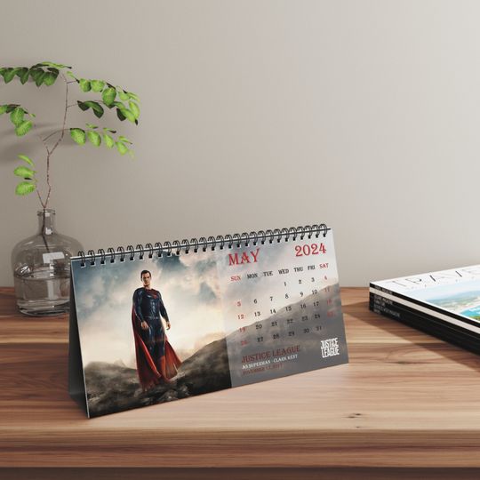 Discover Henry Cavill 2024 Desk Calendar for Movie Fans