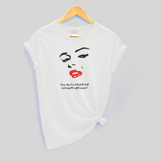 Discover Marilyn Monroe T-Shirt, Actress T-Shirt, Marilyn Monroe Fan Gift