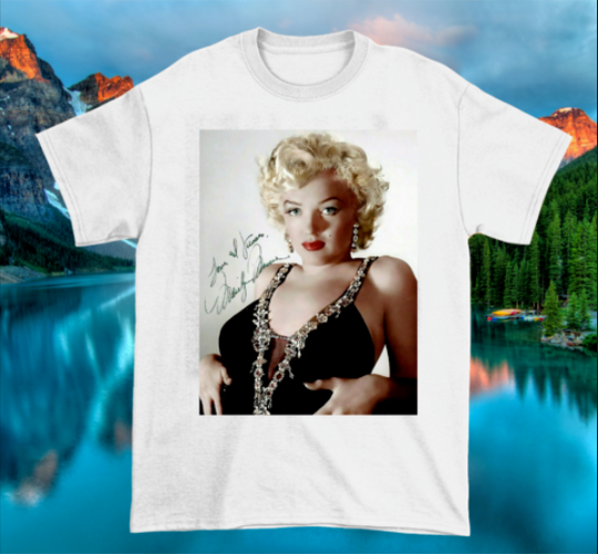Discover Marilyn Monroe T-Shirt, Actress T-Shirt, Marilyn Monroe Fan Gift