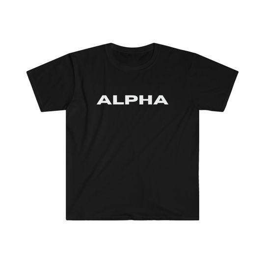 Discover Alpha - Male Softstyle T-Shirt