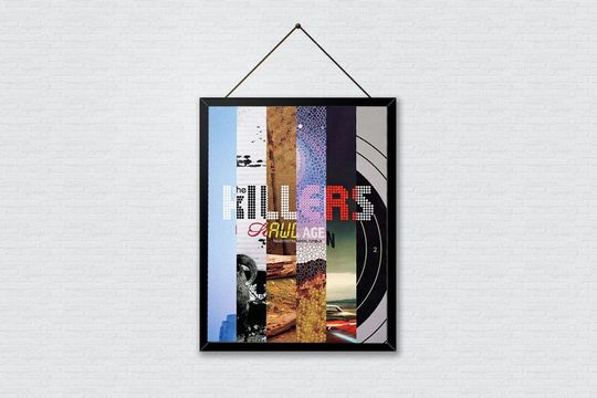 Discover The Killers Album Poster, The Killers Band Poster