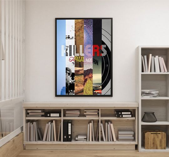 Discover The Killers Band Poster, The Killers Tour Poster, Gift For Fans