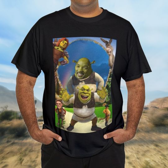 Discover Shrek tshirt, funny celebrity shirt, will smith