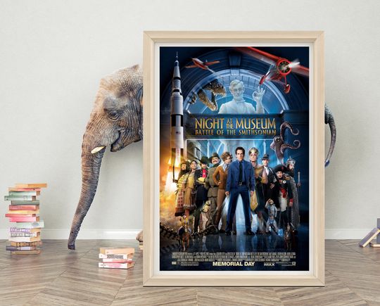 Discover Night at the Museum Battle of the Smithsonian Poster