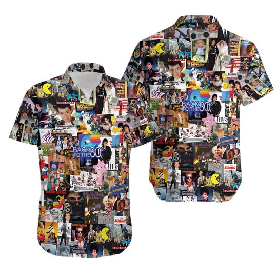 Discover 80s Shirt, 80s Movies Hawaiian Shirt