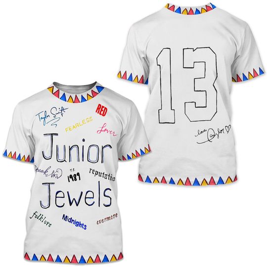 Discover Taylorr Swifts Inspired Junior Jewels You Belong With Me 3D Shirt