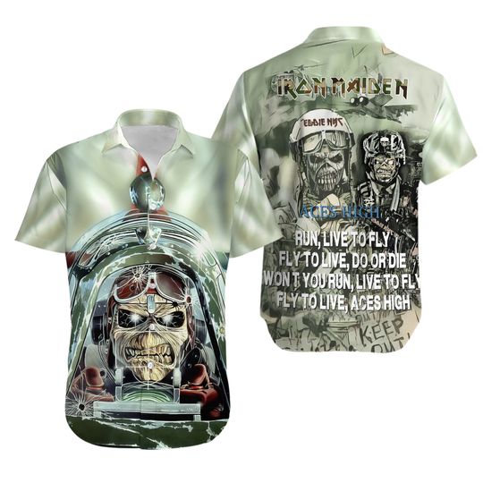 Discover IRM Aces High Hawaiian Shirt
