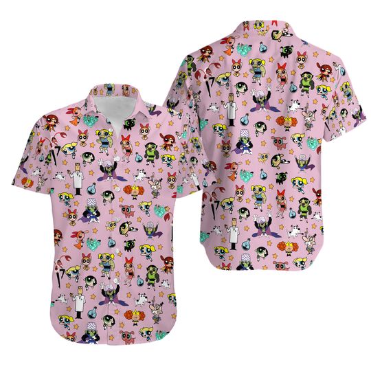 Discover Powerpuff girls Hawaiian Shirt
