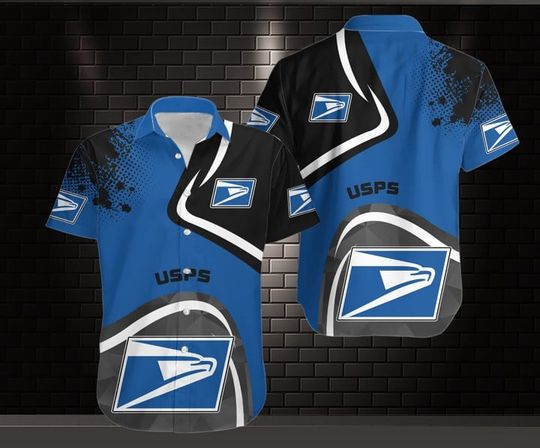 Discover Postal Worker Hawaii Shirt, Men's Postal Service Tropical Hawaiian 3D Hawaii Shirt