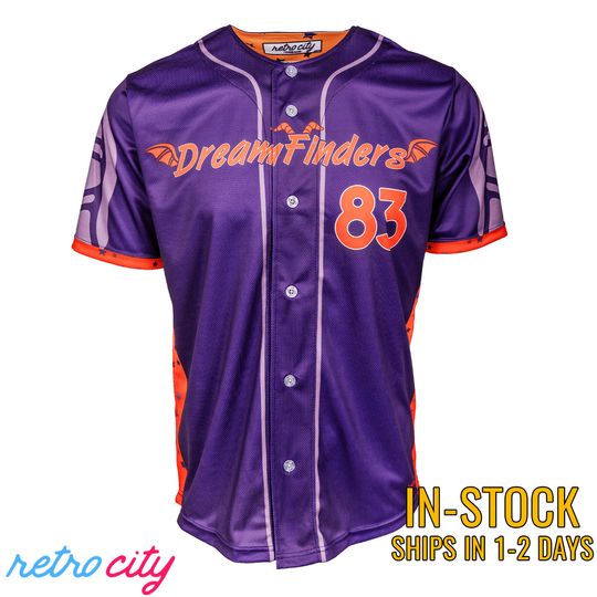 Discover Dreamfinders Figment Imagination Full-Button Baseball Jersey