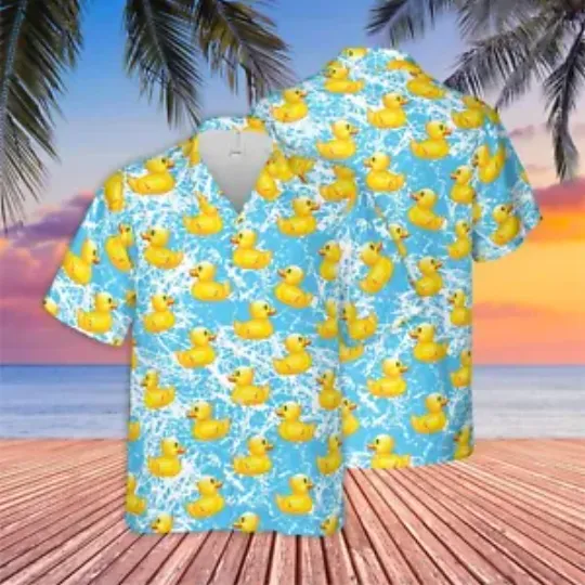 Discover Rubber Duck Hawaiian Shirt, Rubber Duck Hawaiian