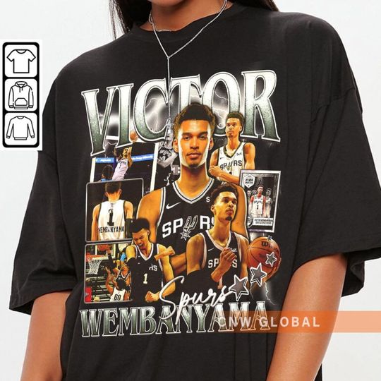 Discover Victor Wembanyama San Antonio Basketball Shirt