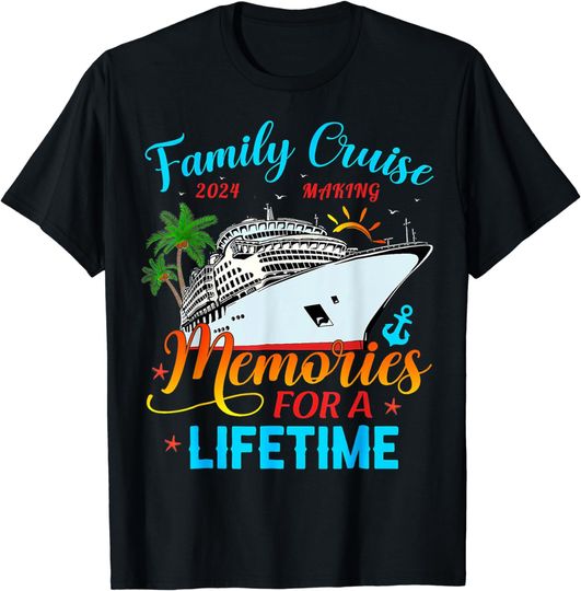 Discover Family Cruise 2024 Making Memories For A Lifetime Beach T-Shirt