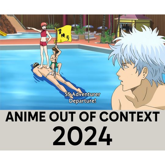 Discover Anime Out Of Context 2024 Calendar, Anime Lover Gift