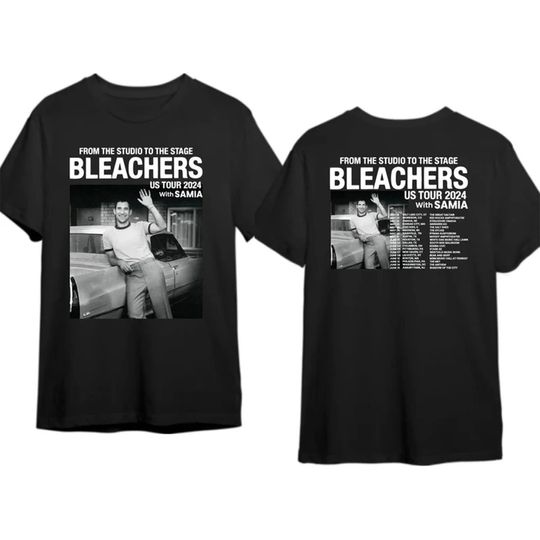 Discover Bleachers US Tour 2024 Fan Shirt