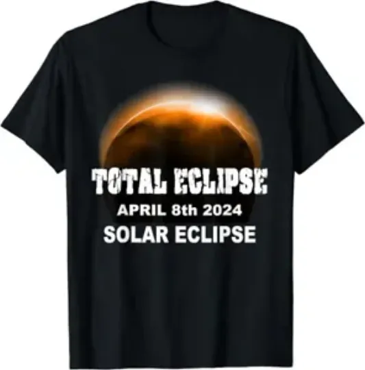 Discover Total Solar Eclipse April 8th 2024 T-Shirt