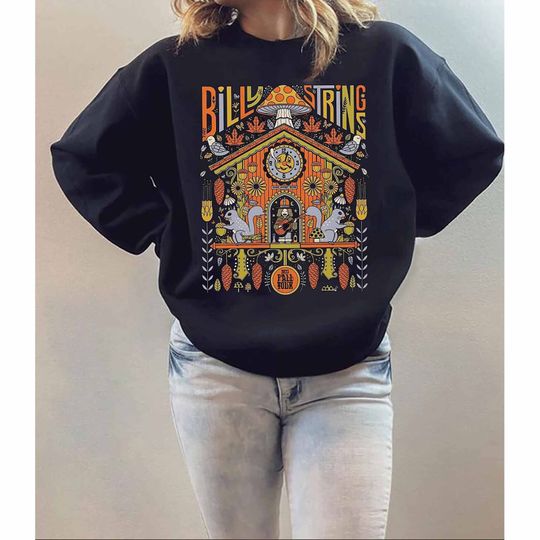Discover Billy Strings 2023 Fall Tour Shirt, Bluegrass Shirt