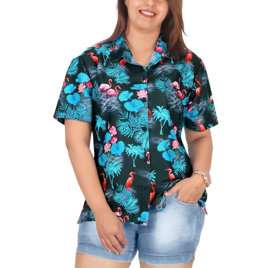 Discover Casual Beach Short Sleeve Blouse Shirt