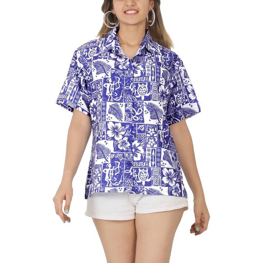 Discover Casual Beach Hawaiian Blouse Shirt T-Shirt