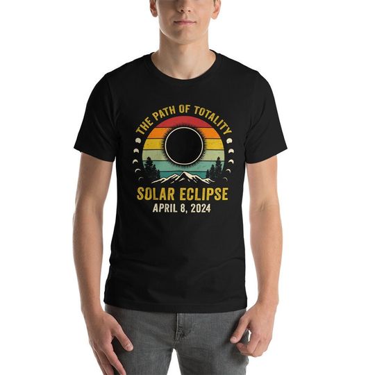 Discover Path of Totality Solar Eclipse Shirt