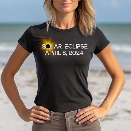 Discover Astronomy Total Solar Eclipse T-Shirt